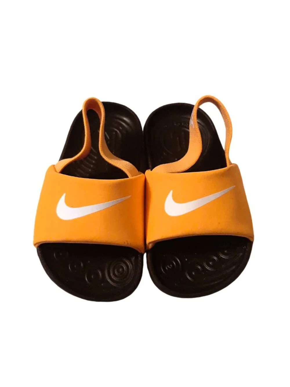 Toddler Laser Orange Nike Kawa Slide Sandals- Size 6C